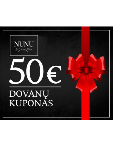 Dovanų kuponas 50 Eur